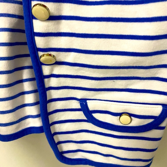 Janie and Jack toddler girl coordinating blazer pants set, with flower detail. - Picture 4 of 7